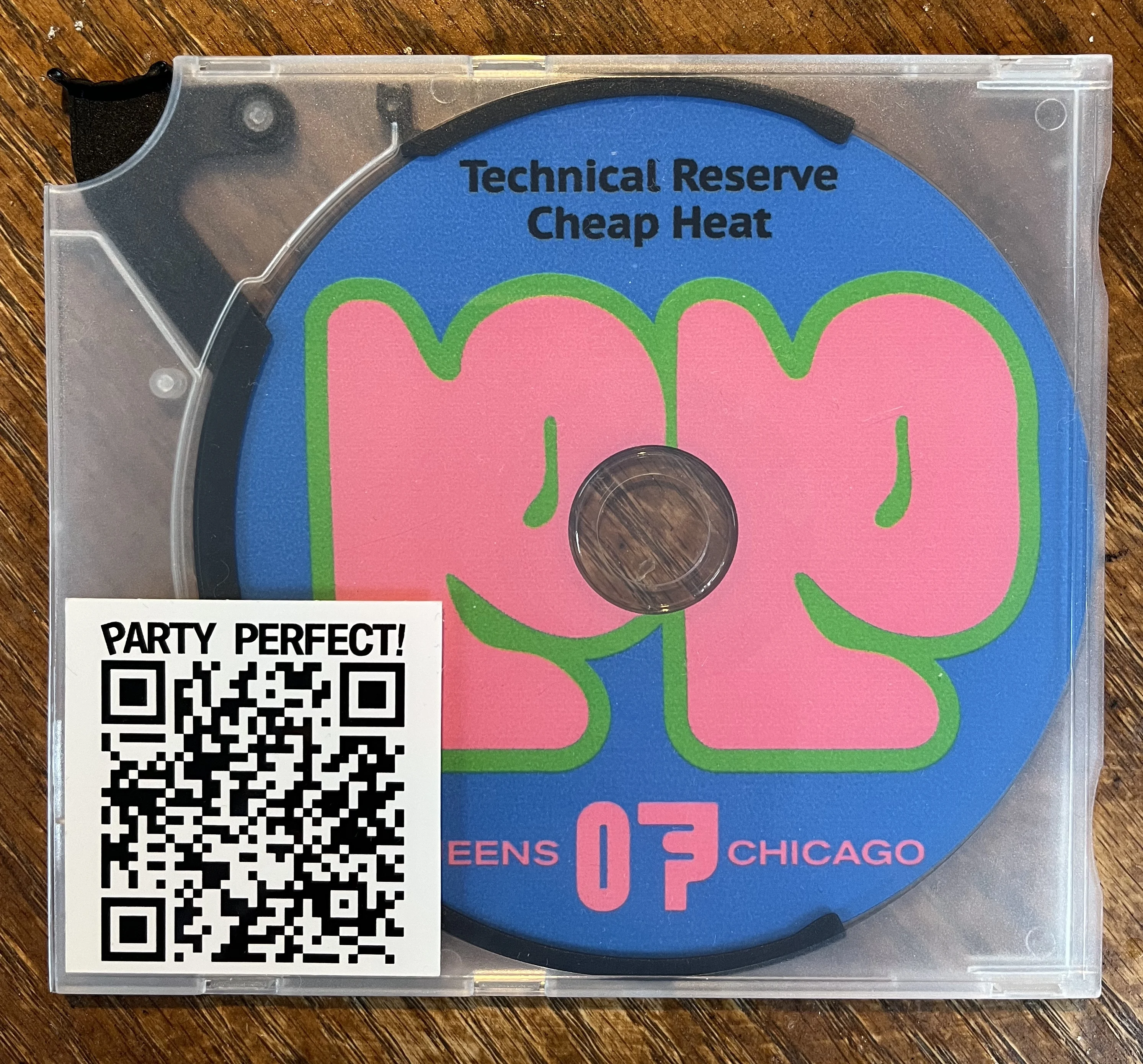 TECHNICAL RESERVE: CHEAP HEAT Compact Disc photo