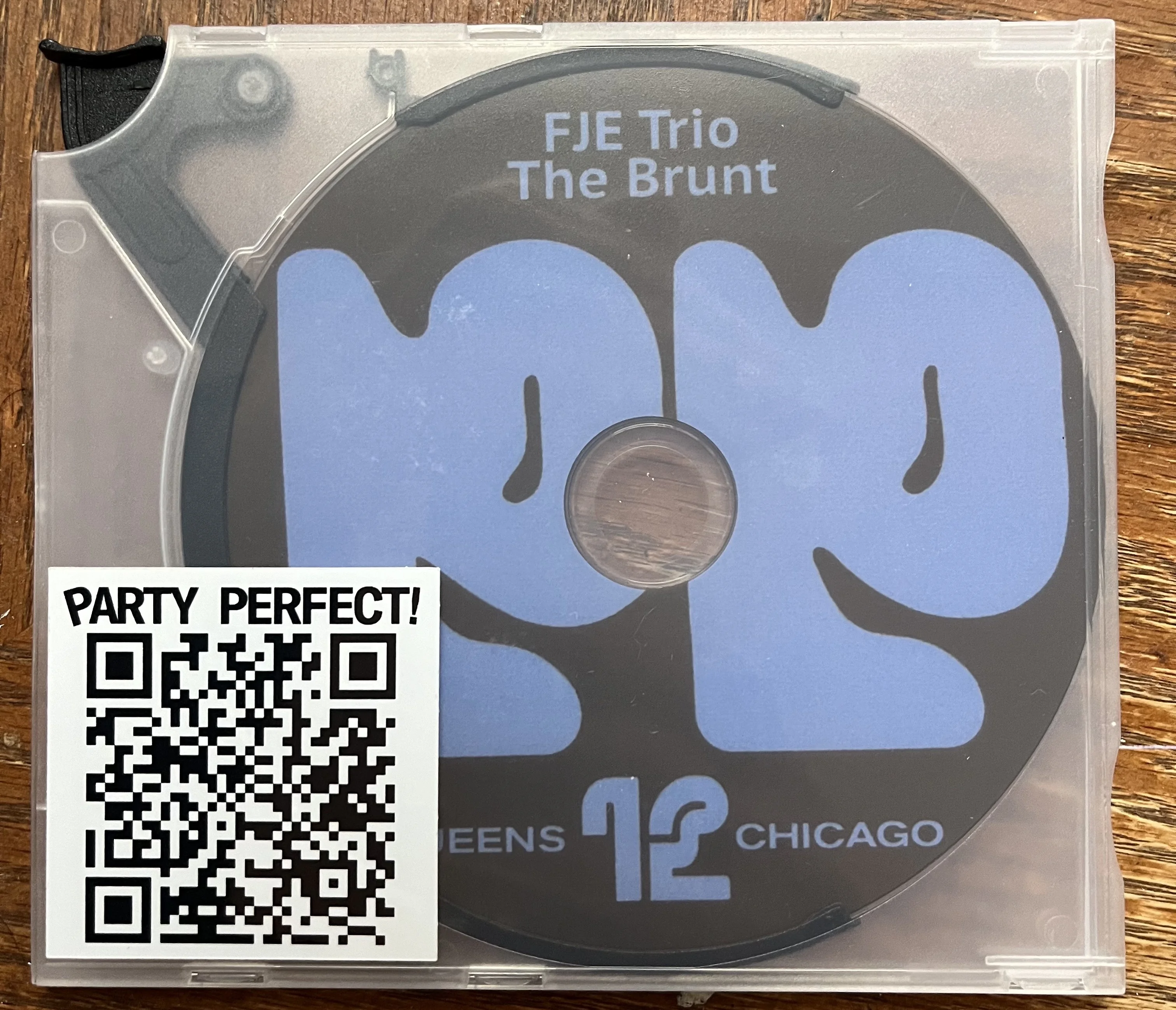 FJE TRIO: The Brunt Compact Disc photo