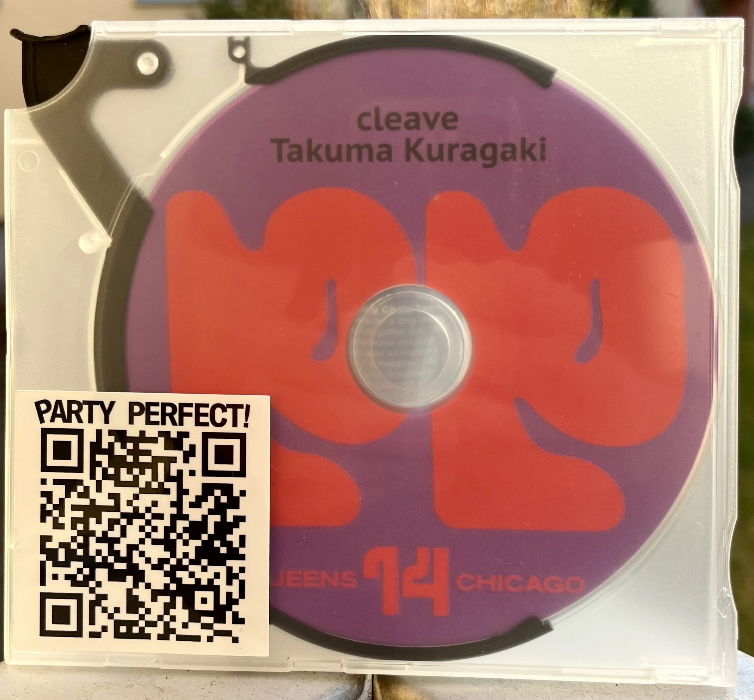 TAKUMA KURAGAKI: cleave Compact Disc photo